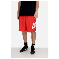 Club Geweven Shorts Rood/Wit