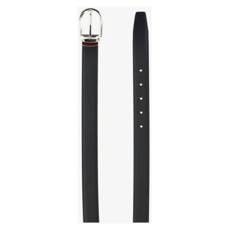 3 cm Omkeerbare Leren Riem