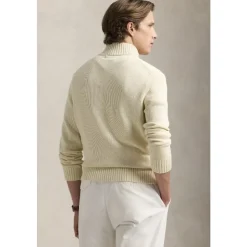 Cotton Quarter-Zip Jumper