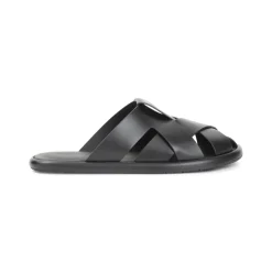 Cross-over Sandalen van Geborsteld Kalfsleer