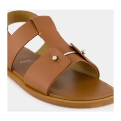 Cuoio Leren Sandalen met Metalen Detail