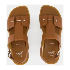 Cuoio Leren Sandalen met Metalen Detail