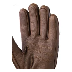 Deerskin Primaloft Rib Handschoen, Bruin