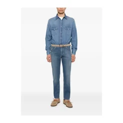 Denim overhemd