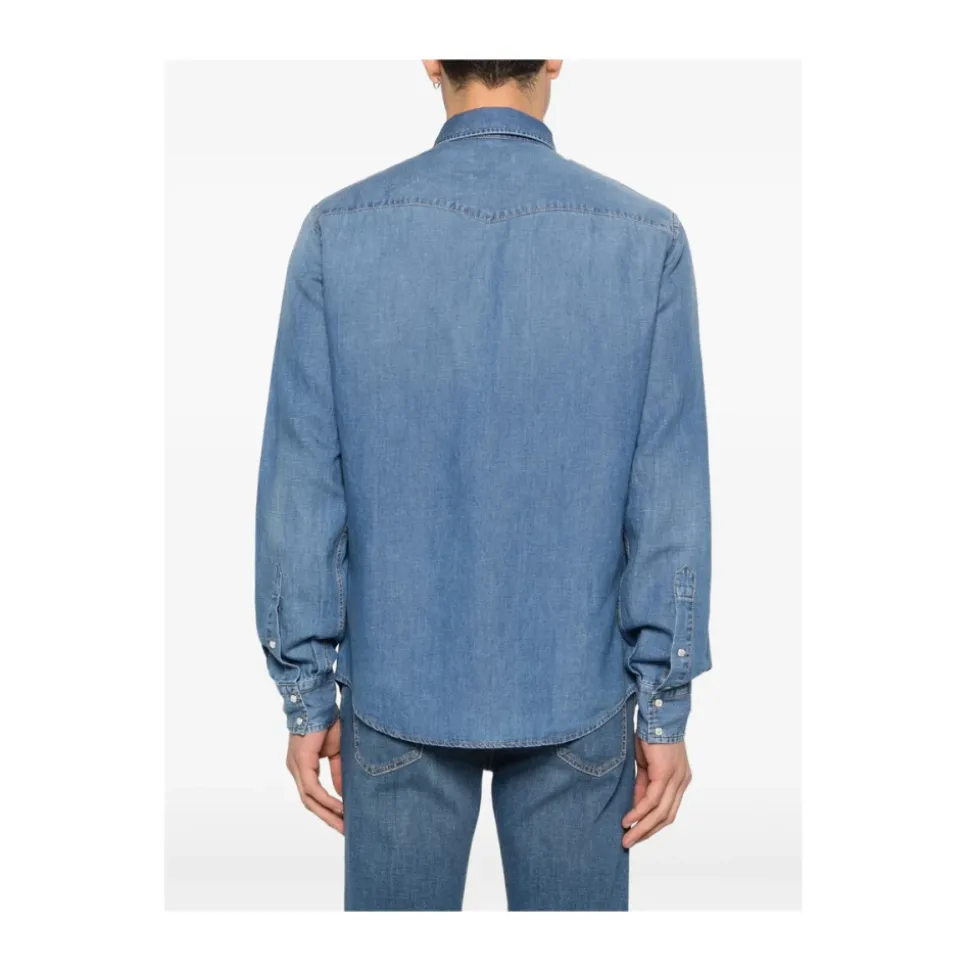 Denim overhemd
