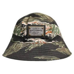 DG Plaque Wide Brim Bucket Hat