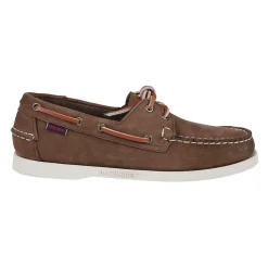 Donkerbruine Nubuck Loafers voor Mannen