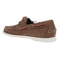 Donkerbruine Nubuck Loafers voor Mannen