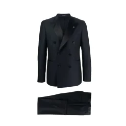 Double-Breasted Smoking Jacket