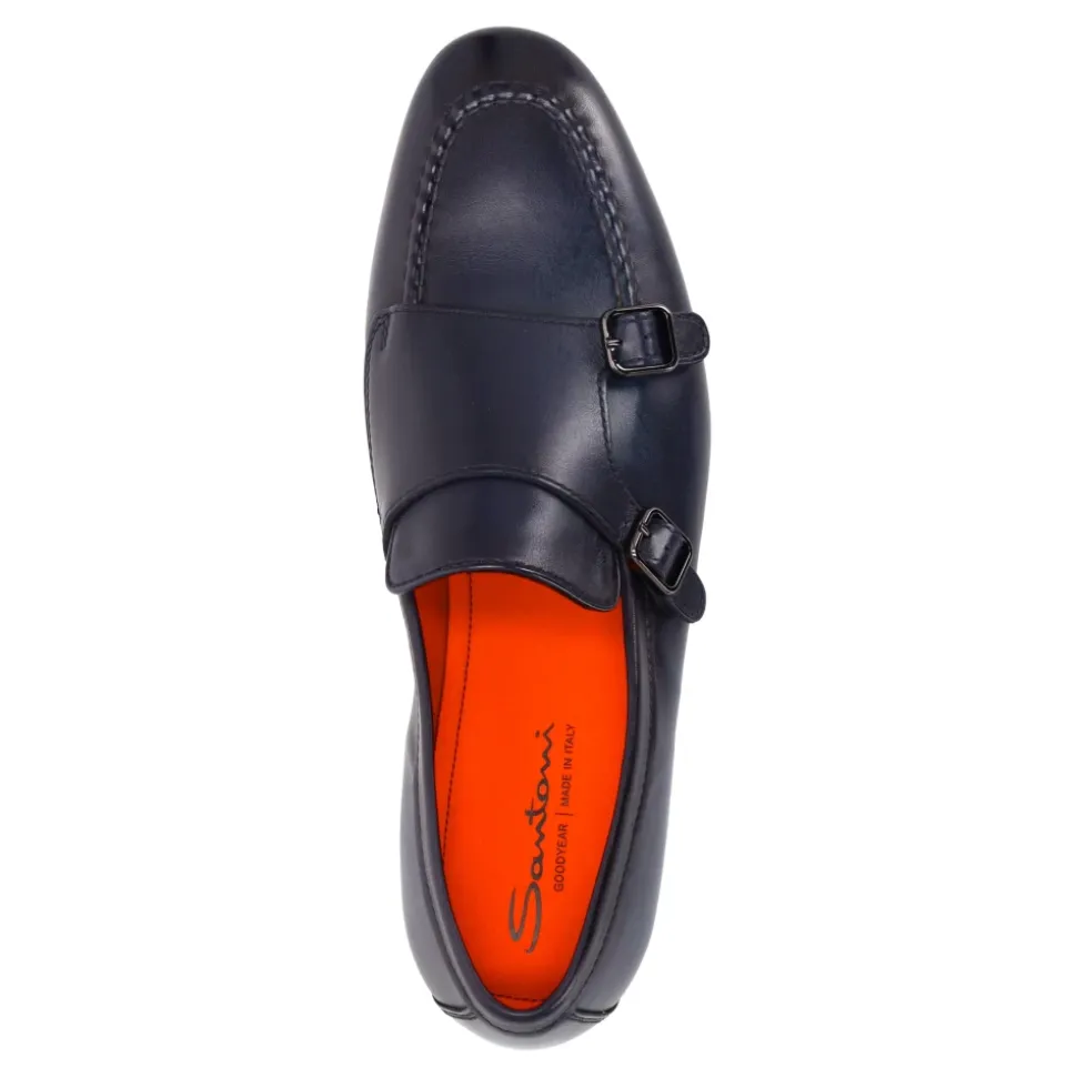 Double Monk Straps Loafer
