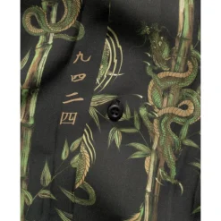 Dragon Bamboo Camp Collar Shirt