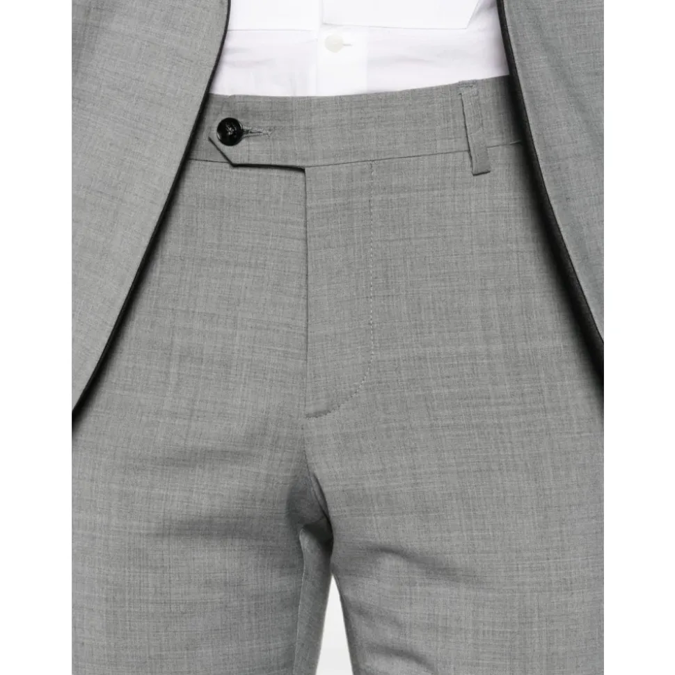Dubbelrijige blazer met sjaalkraag