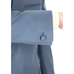 Dubbelrijige, op maat gemaakte kimono jas