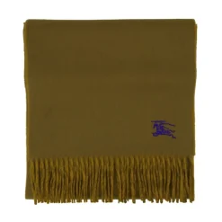 Effen Wollen Sjaal - Khaki Cashmere