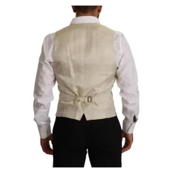 Elegant Beige Suit Vest