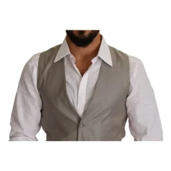 Elegant Beige Suit Vest