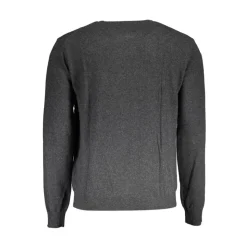 Elegante grijze wollen trui