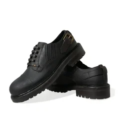 Elegante Heren Leren Derby Schoenen