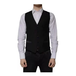 Elegante Zwarte Formele Vest