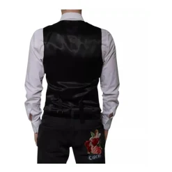 Elegante Zwarte Formele Vest