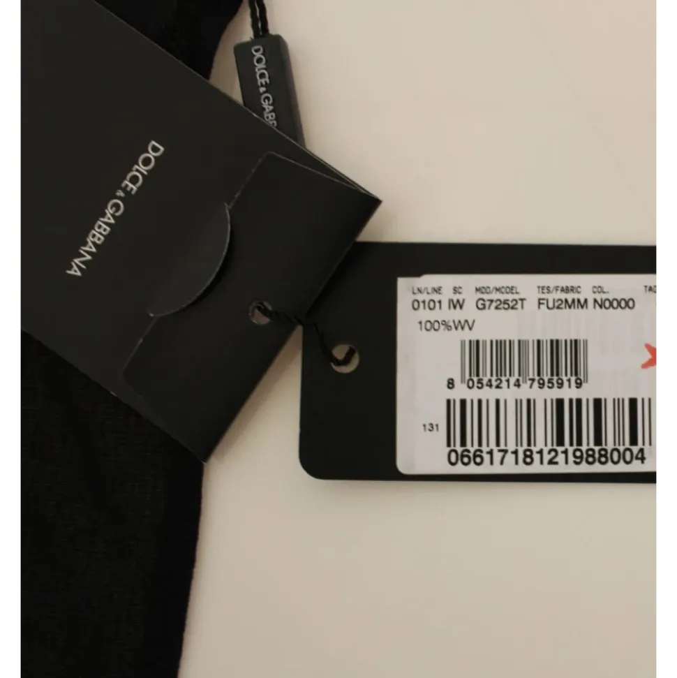 Elegante Zwarte Wollen Vest