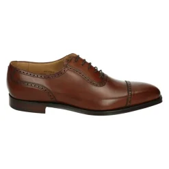 Elegante Cognac Leren Business Schoenen