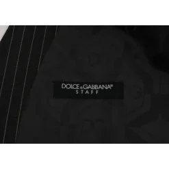 Elegante Grijze Gestreepte Vest