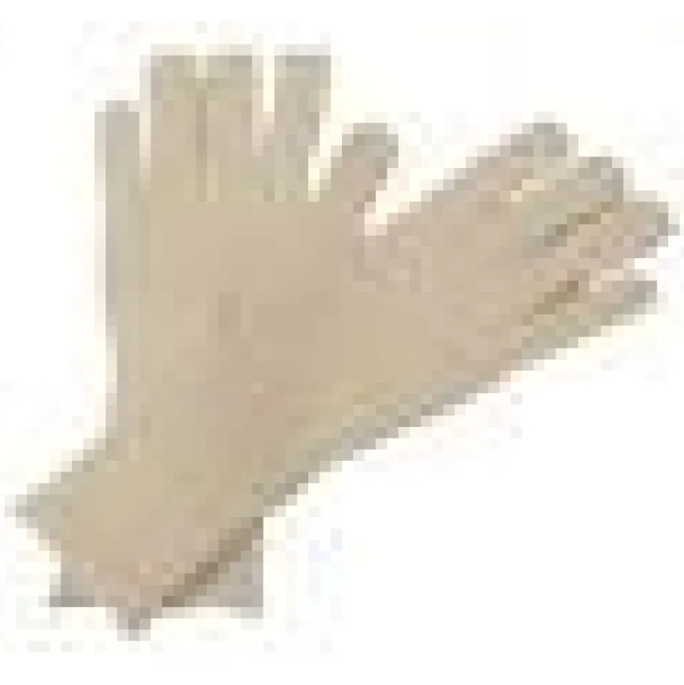 Elegante witte kasjmierhandschoenen