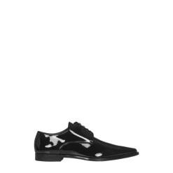 Elegante Zwarte Leren Werkschoenen