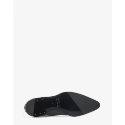 Elegante Zwarte Leren Werkschoenen