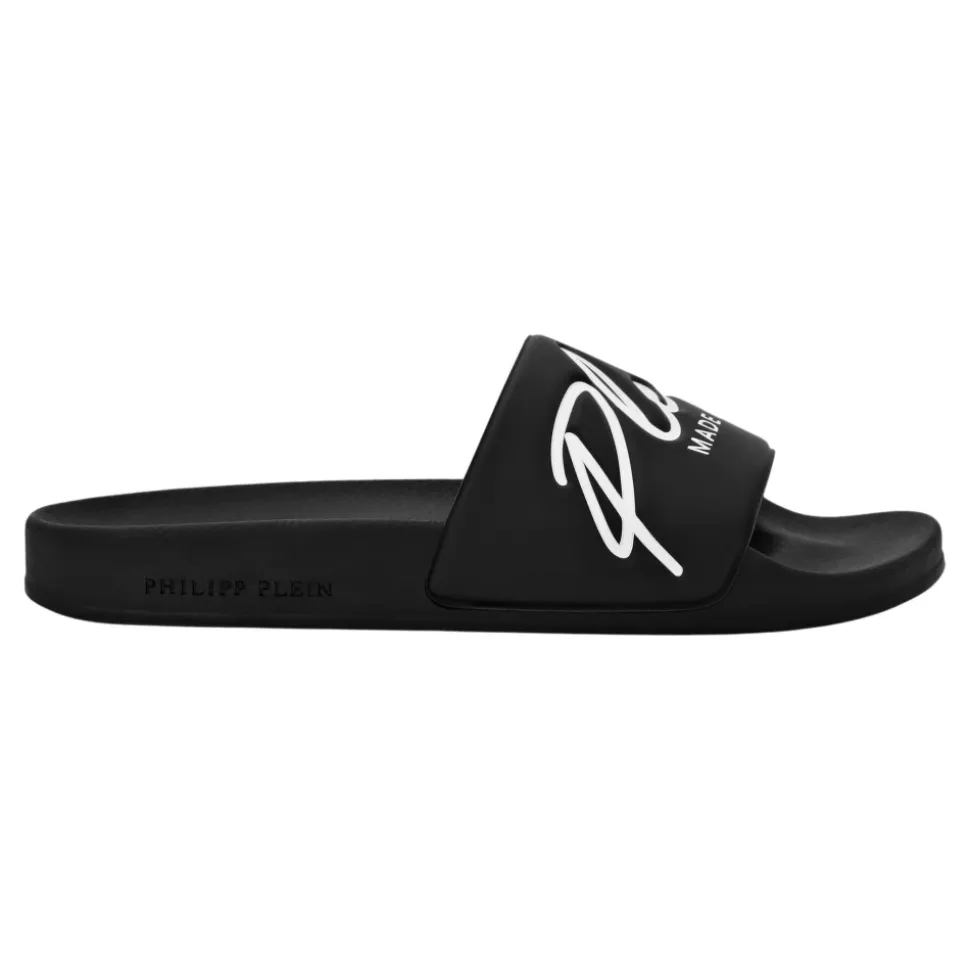 Embossed Logo Slides