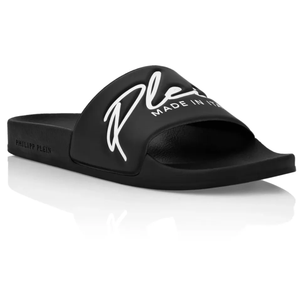 Embossed Logo Slides