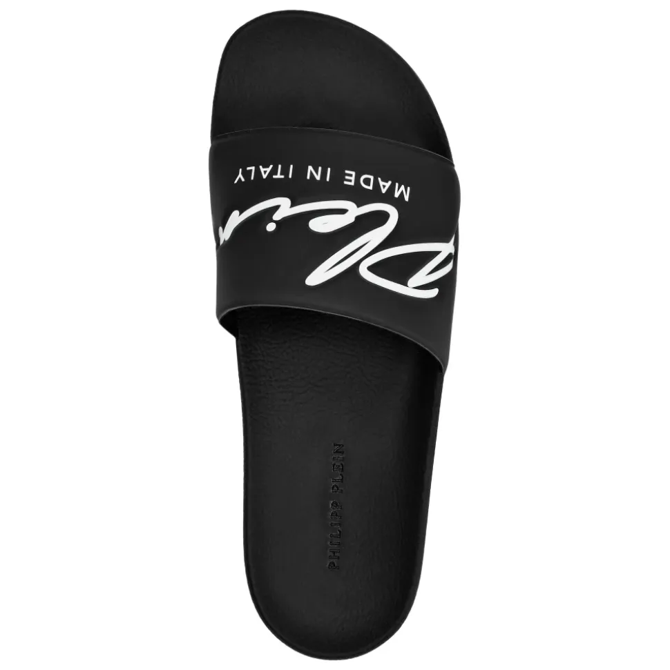 Embossed Logo Slides