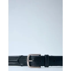 Embossed Seam Leren Riem