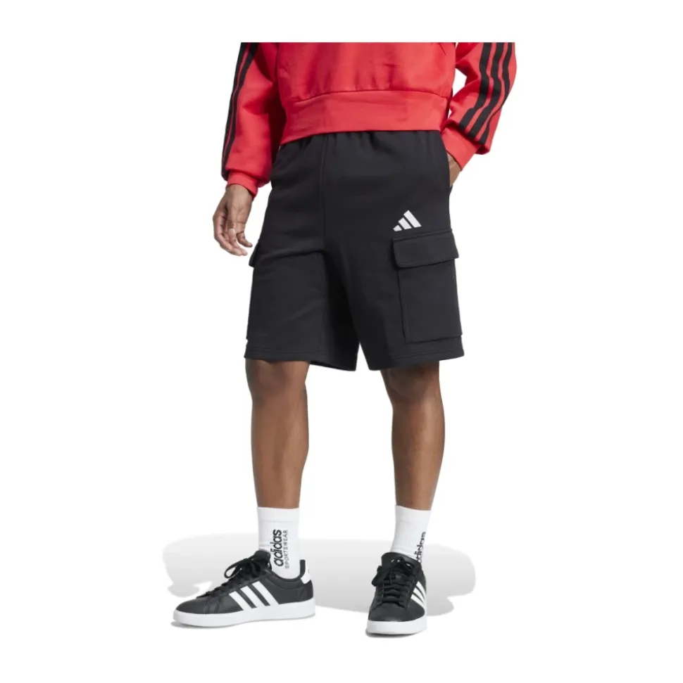 Essentials Feel Cozy French Terry Cargo Shorts