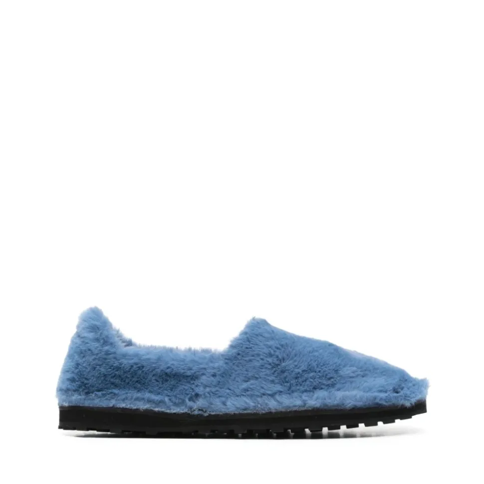 Faux Fur Slip-On Loafer