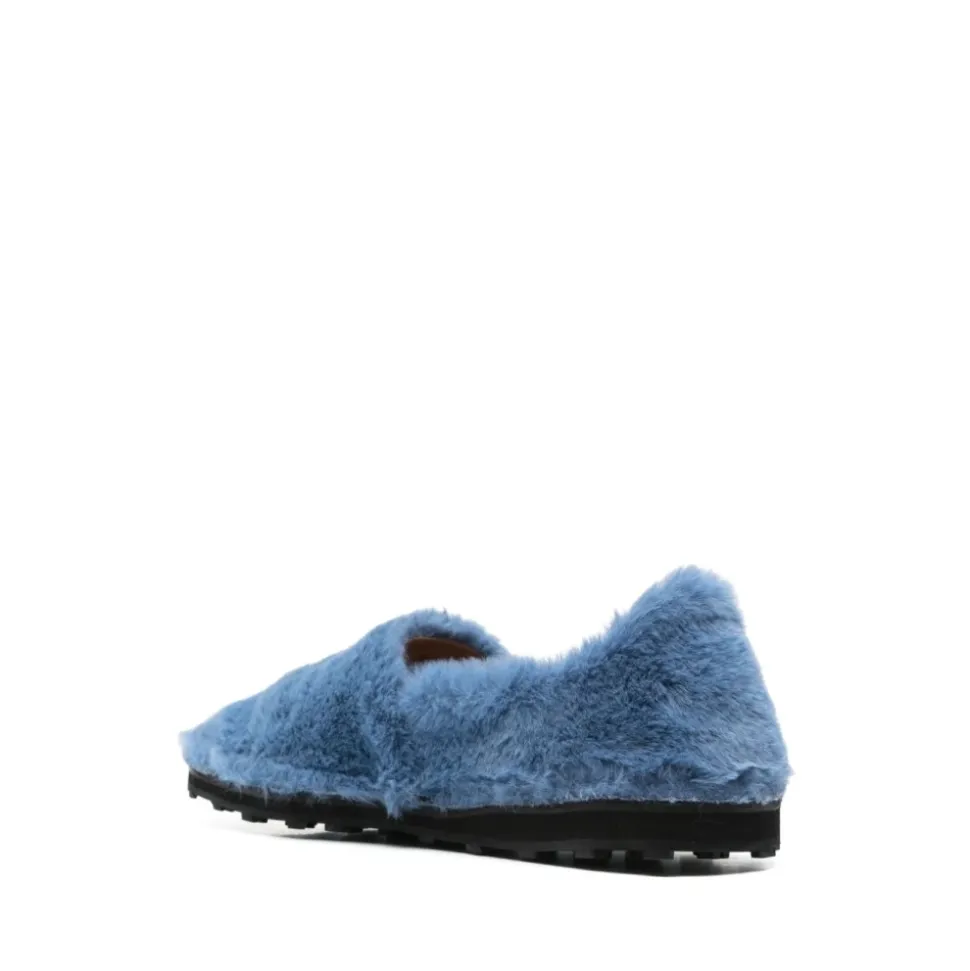 Faux Fur Slip-On Loafer