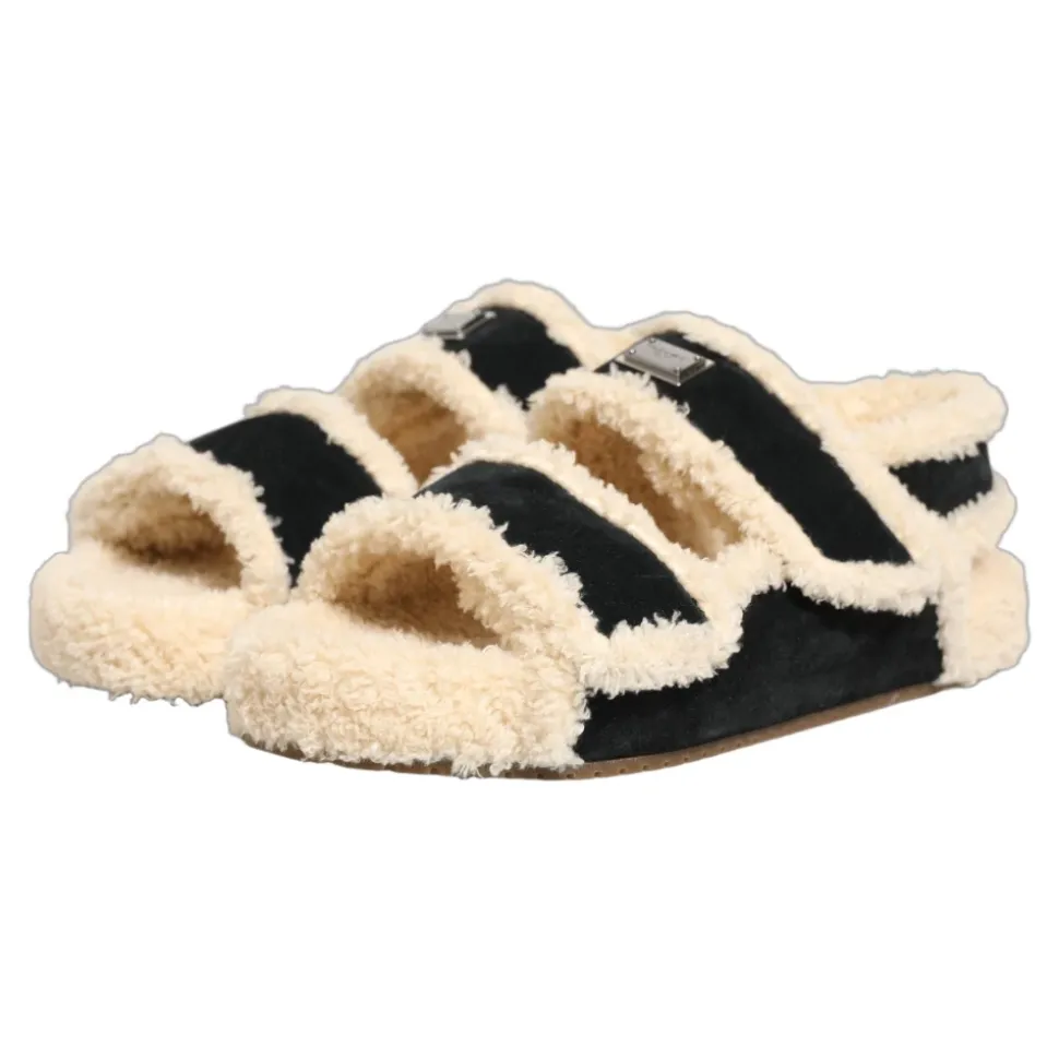 Faux-fur Slippers