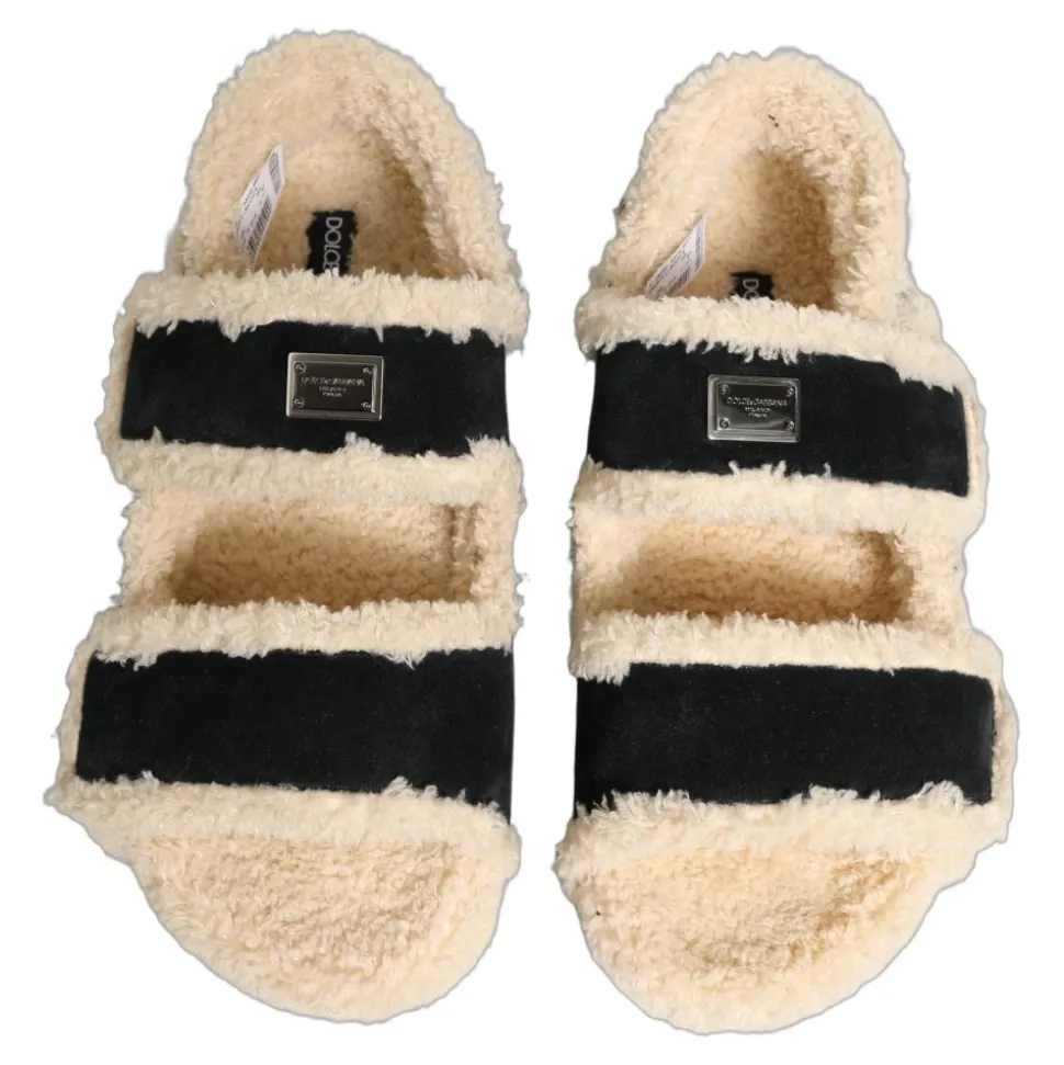 Faux-fur Slippers