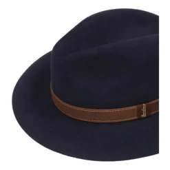 Fedora Geborsteld Vilt