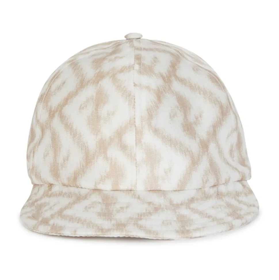 FF Logo-Print Zijden Baseball Cap