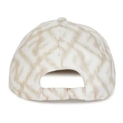 FF Logo-Print Zijden Baseball Cap