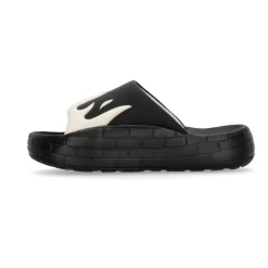 Flame Shape Slide Slippers Wit/Zwart