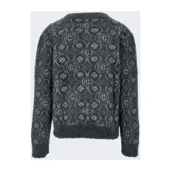 Fluffy Monogram Cardigan