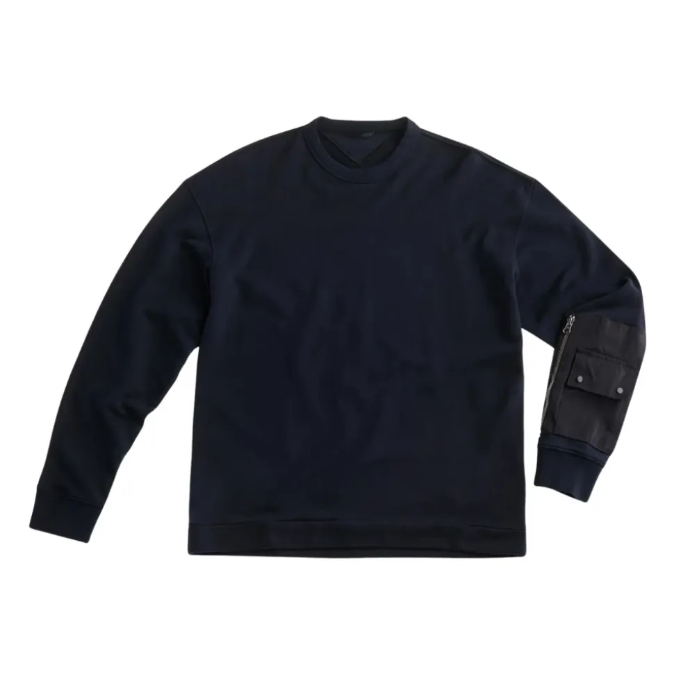 Garment Dyed Direct Fixed Fleece Sweatshirt