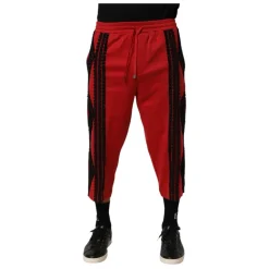 Geborduurde Casual Cropped Broek