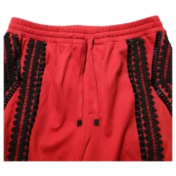 Geborduurde Casual Cropped Broek