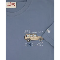 Geborduurde Katoenen T-Shirt