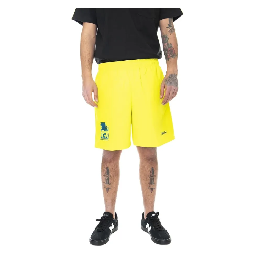 Geborduurde Geweven Short