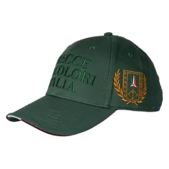 Geborduurde Tricolor Pijlen Pet Groen